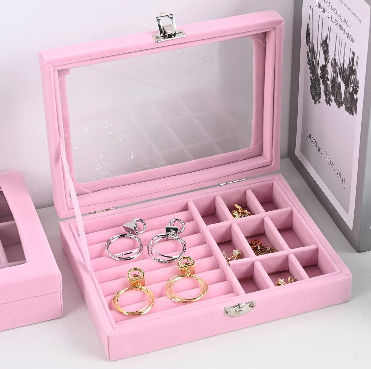 MBEAUTY Velvet Jewelry Organiser