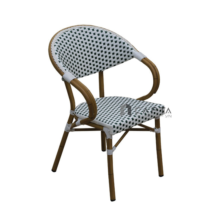 MFurn Lola French Bistro Outdoor Patio Set 7pc-Only Available On Pre-Order