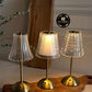 MTech Nordic Crystal Rechargeable Table Lamp LED Bar Lamp Touch Dimmable Golden Desk Lamp Living Room Bedroom-Various Options
