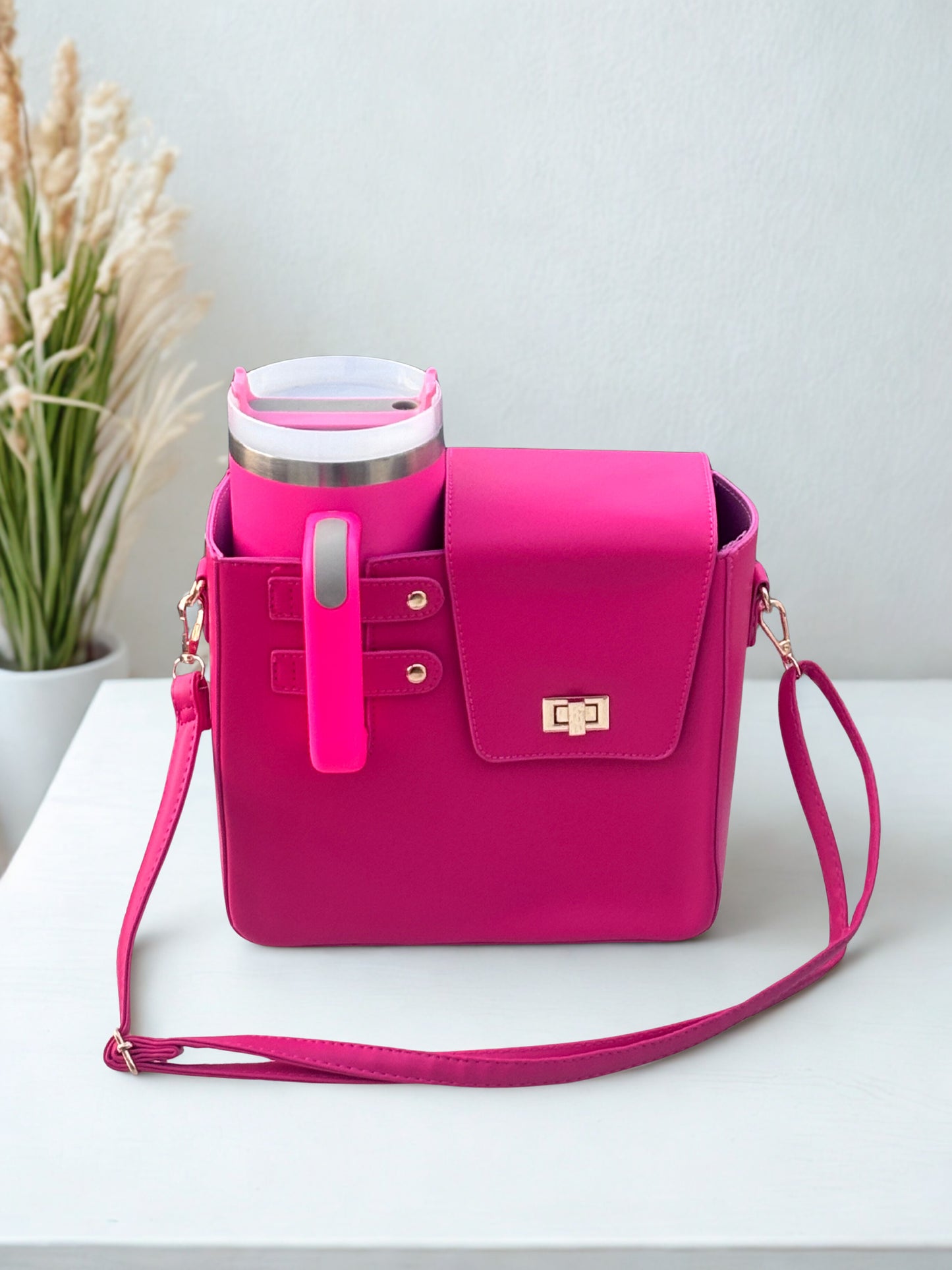 Crossbody Bag Including Generic Stanley Travel Mug