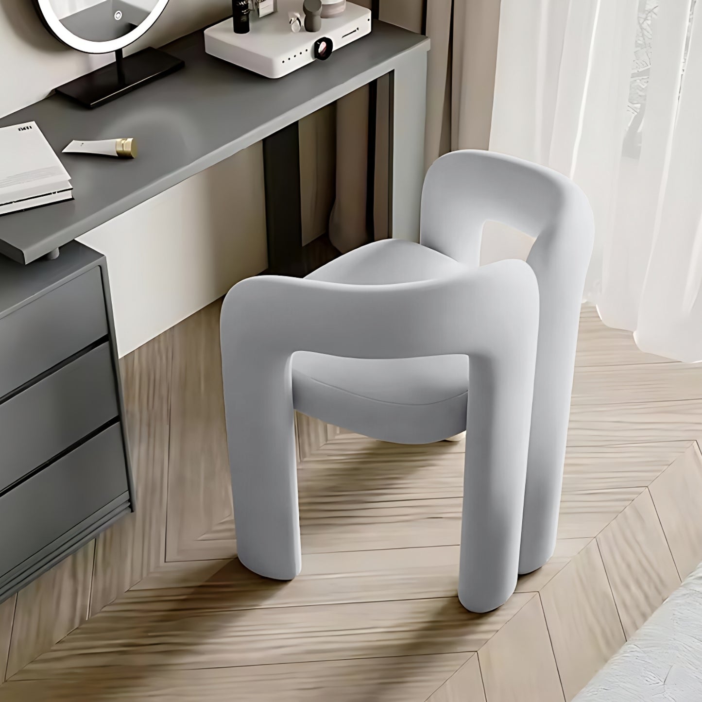 MFurn Padded Lounge Chair Living Room Accent Armchair-Various Colours