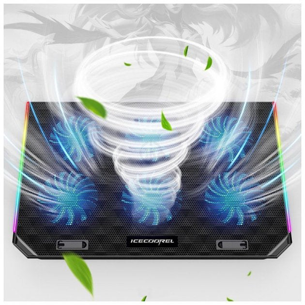 Laptop stand RGB 2 USB Port LED Laptop Cooling Pad