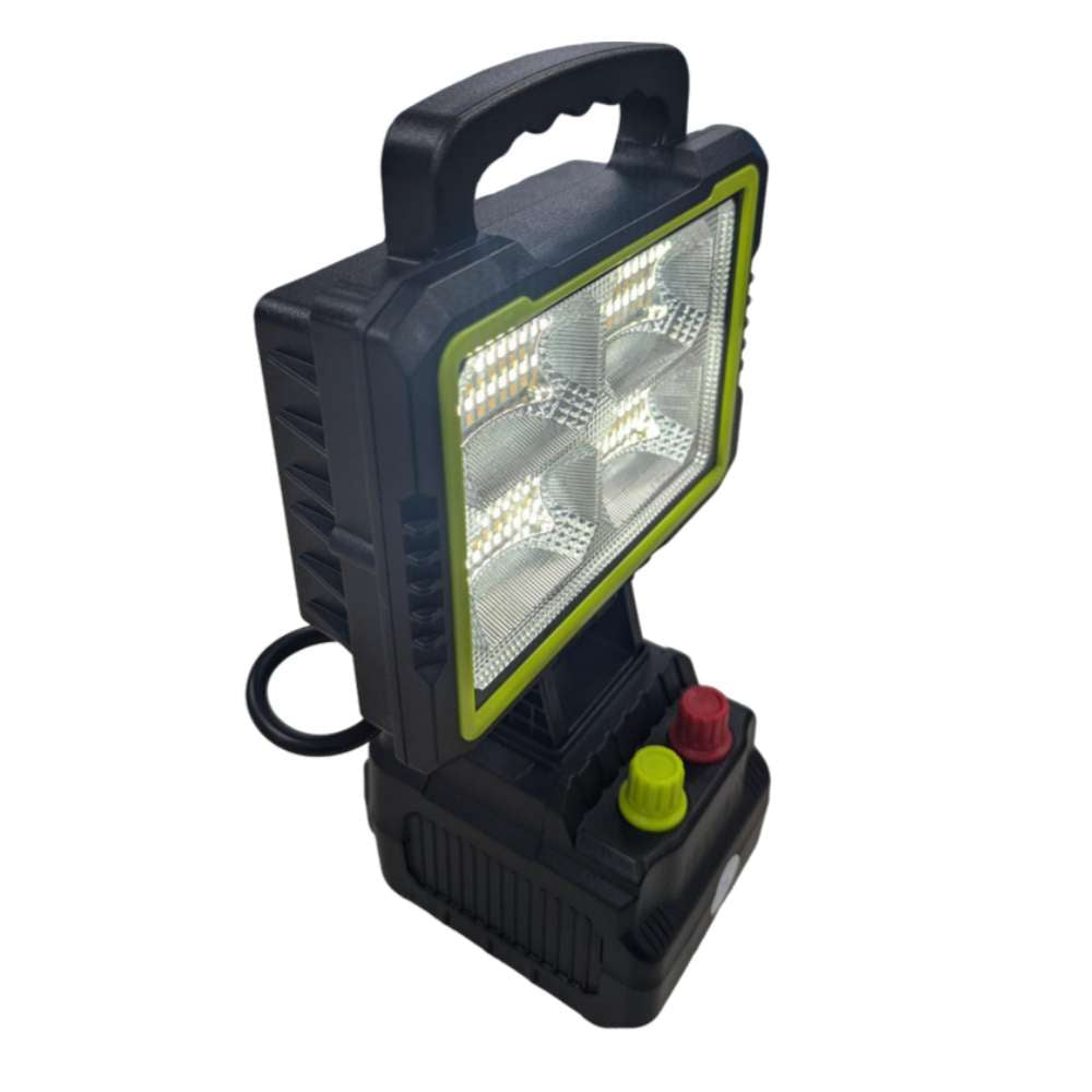 Portable Rechargeable Solar Floodlight with 14000mAh Backup Battery- 200watt & 350watt