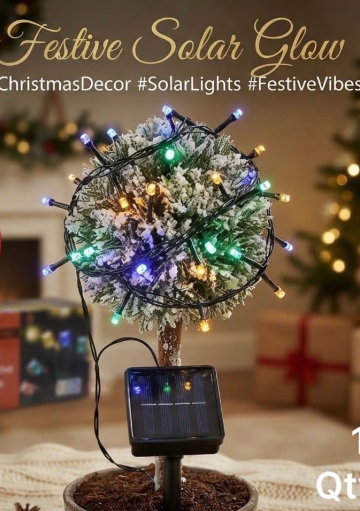 Garden Solar String Lights 50LED