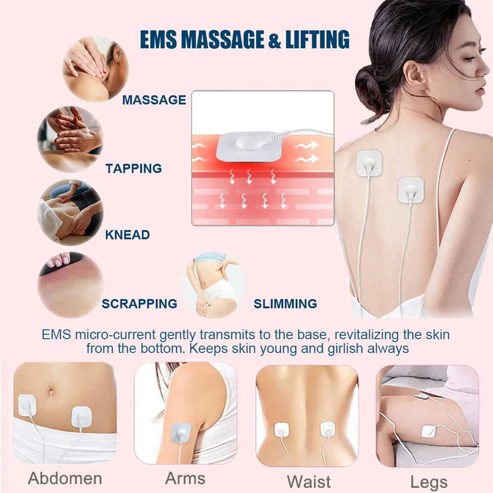 Body Slimming 8-IN-1 Machine ,Anti-Cellulite Fat Burner Skin Lift Tighten Massager - Available In Black or White