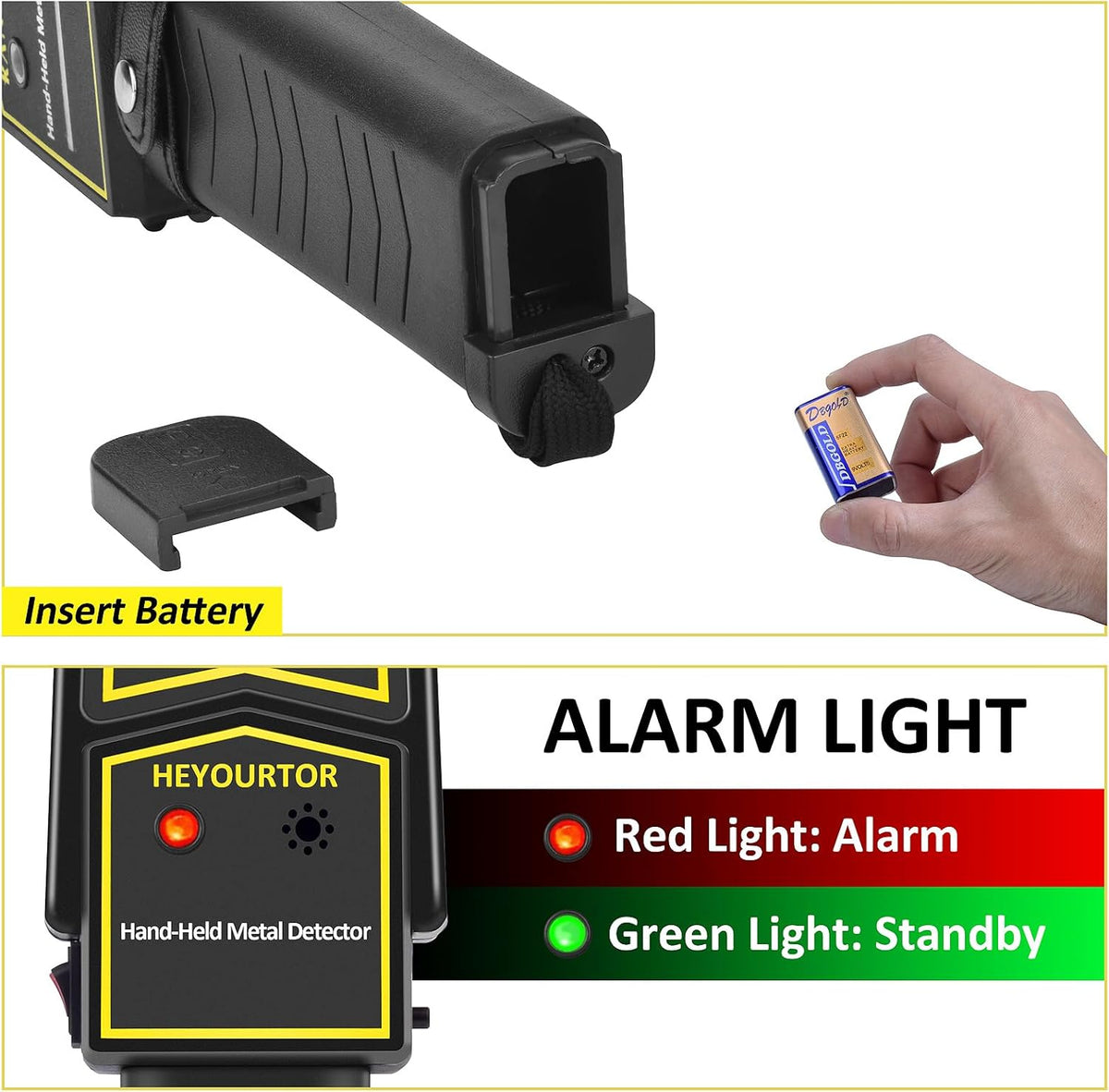 Handheld Security Metal Detector