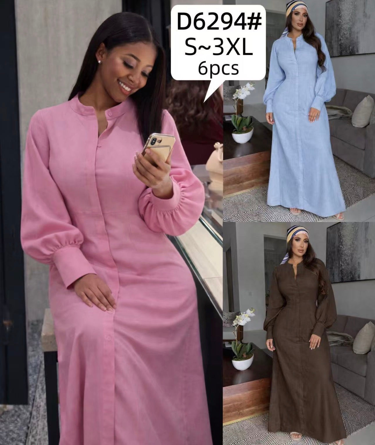 Ladies Full Length Maxi Dress-Various Sizes
