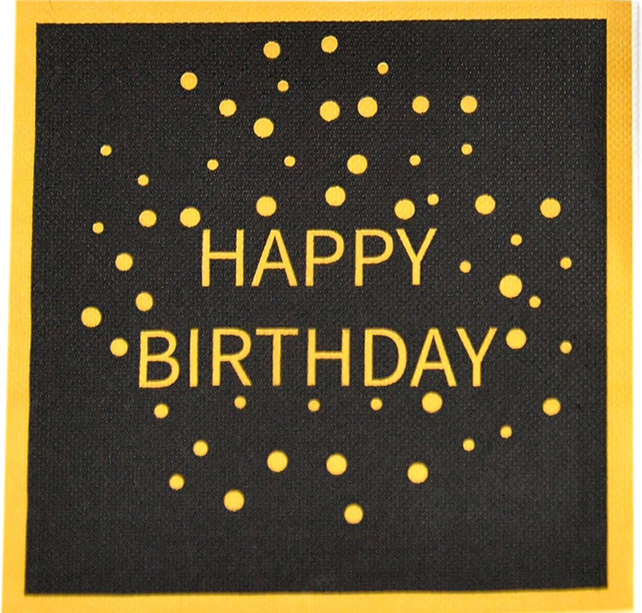 Happy Birthday Napkins - Various Options Available 20pc Pack