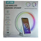 LED Wireless Charging Speaker Ring Light