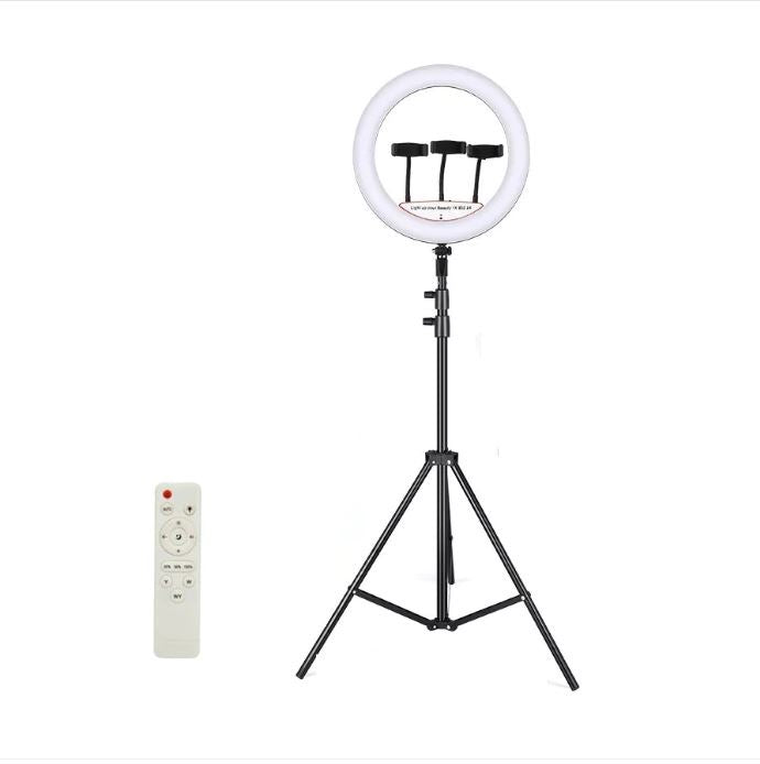 Ring Light for Social Media Videos With Tripod Stand -22inch / 56cm