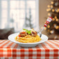 MHome Christmas Theme Cutlery Set 4pc in Gold or Silver Options