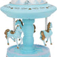 Carousel Music Box Starry Sky Projector Lamp European Wrapped Rocking Horse Music Box Christmas Children's Day Birthday Gift