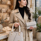 Ladies Elegant Vintage Style 2pc Handbag Set-Various Options
