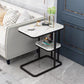 MFurn C-Shaped Double-Layer Side Table – Modern Coffee Table for Sofa Or Bed