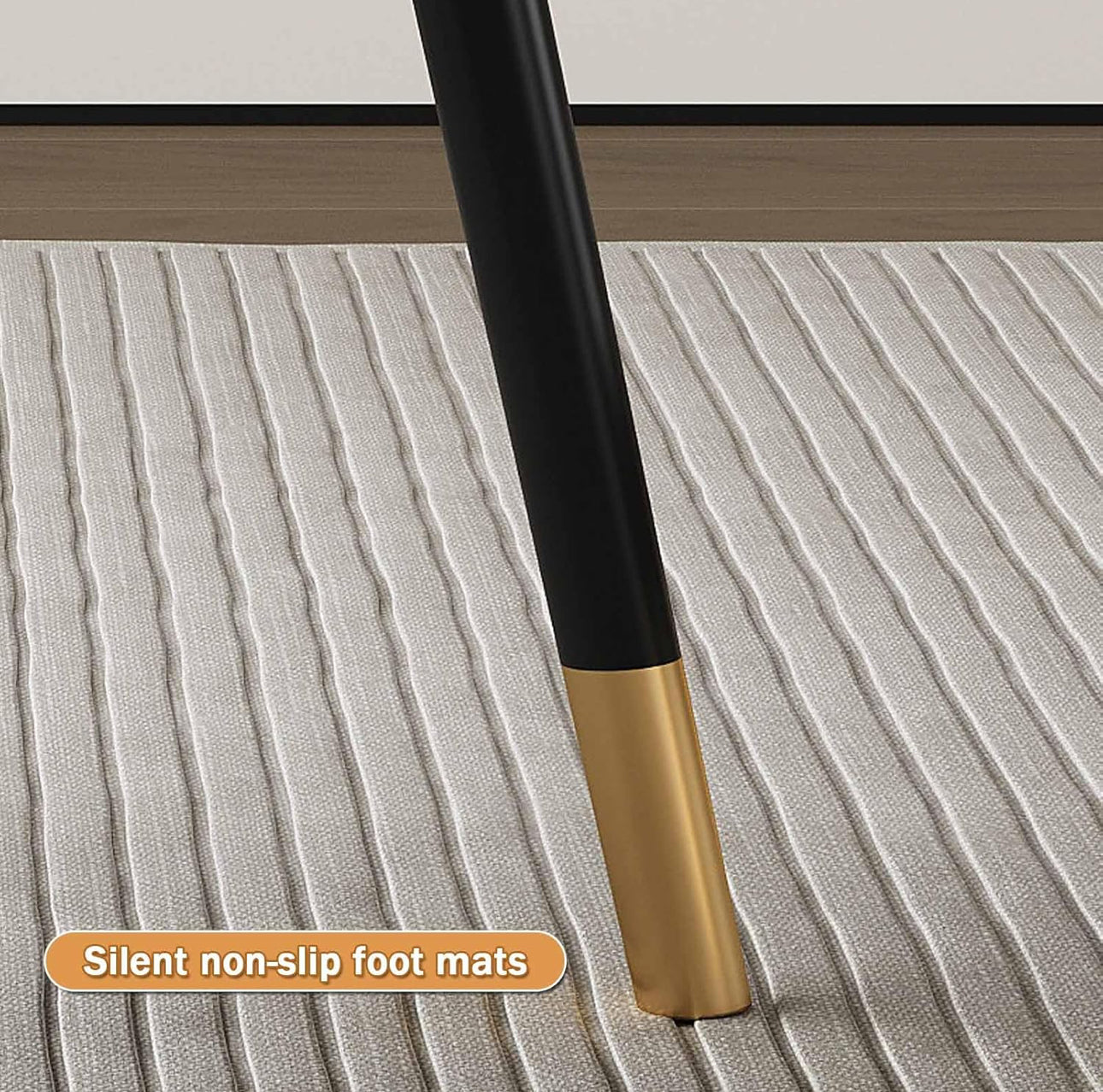 MFurn Dining Chairs Set of 2, PU Leather High Back Dining Room Kitchen Side Chair ForHome/Living Room/Bedroom/Office-Various Colours Available