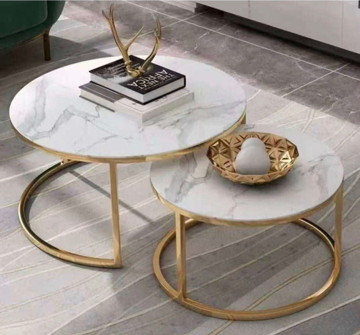 MFURN 2pc Nesting Coffee Table Set- Various Colour