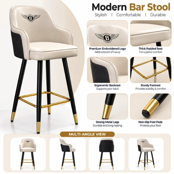 MFURN Creative Nordic Style Bar Stool-Various Colours PreOrder Sales Now Open!