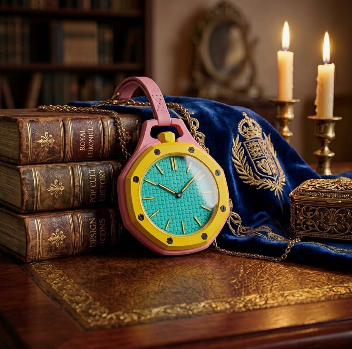RegalPop Trendy Fashion X Pocket Watch Vintage Pocket Watch