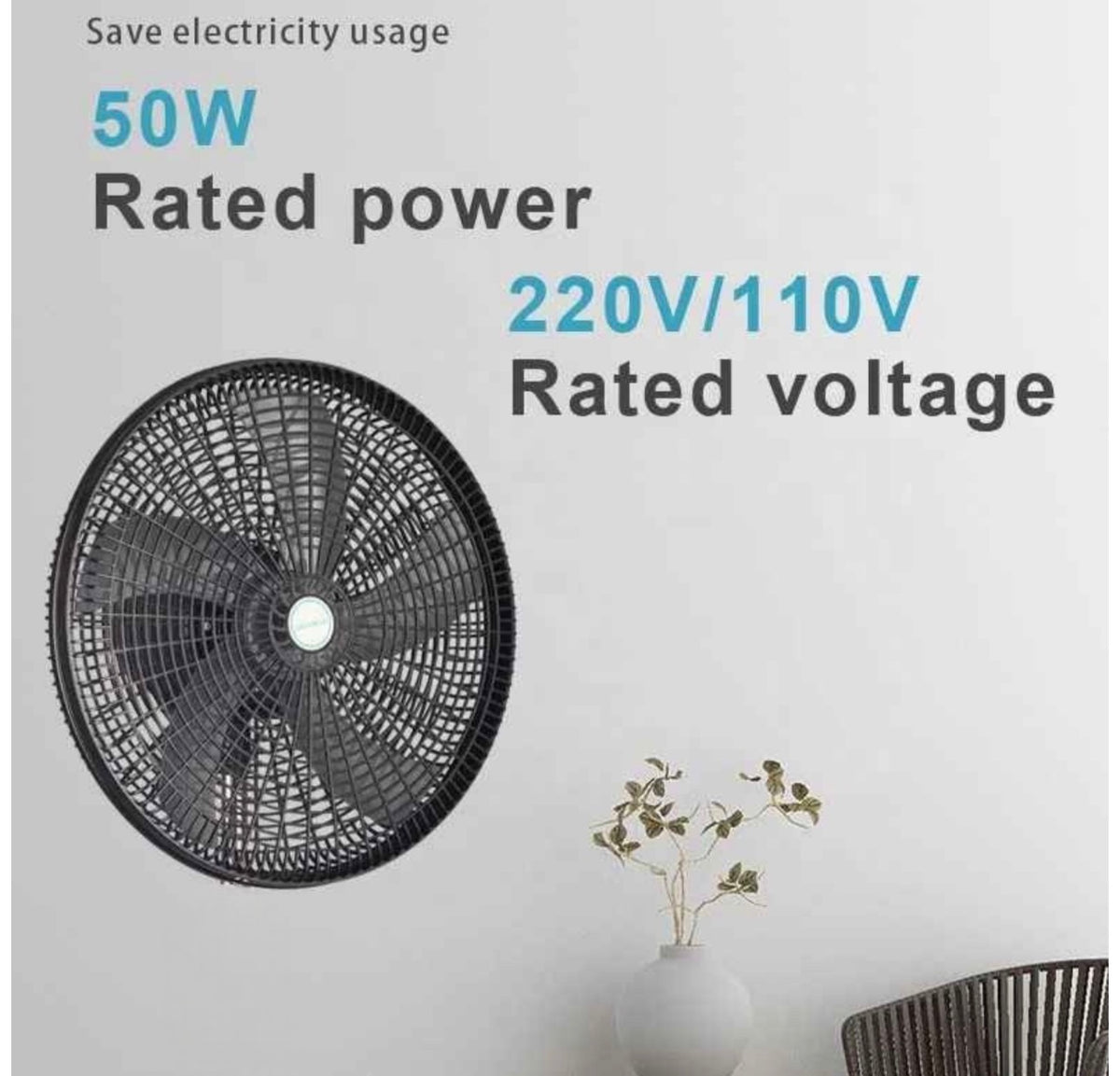 Condere Pedestal 18Inch Fan 2pc Box