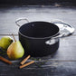 Greenpan Barcelona Black Ceramic Non-Stick Casserole With Lid 20cm