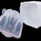 Premium Nail Soak Basin for Manicures, Sturdy Design, Dual Layer Soaking Tray for Gel Polish Removal at Home, Pink.