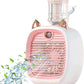 Mini Portable AC Unit with Water Bottle, Hot Summer Mini Rechargeable Evaporative Air Cooler In, 3 Speed USB Personal Air Conditioning Fan and Humidifier