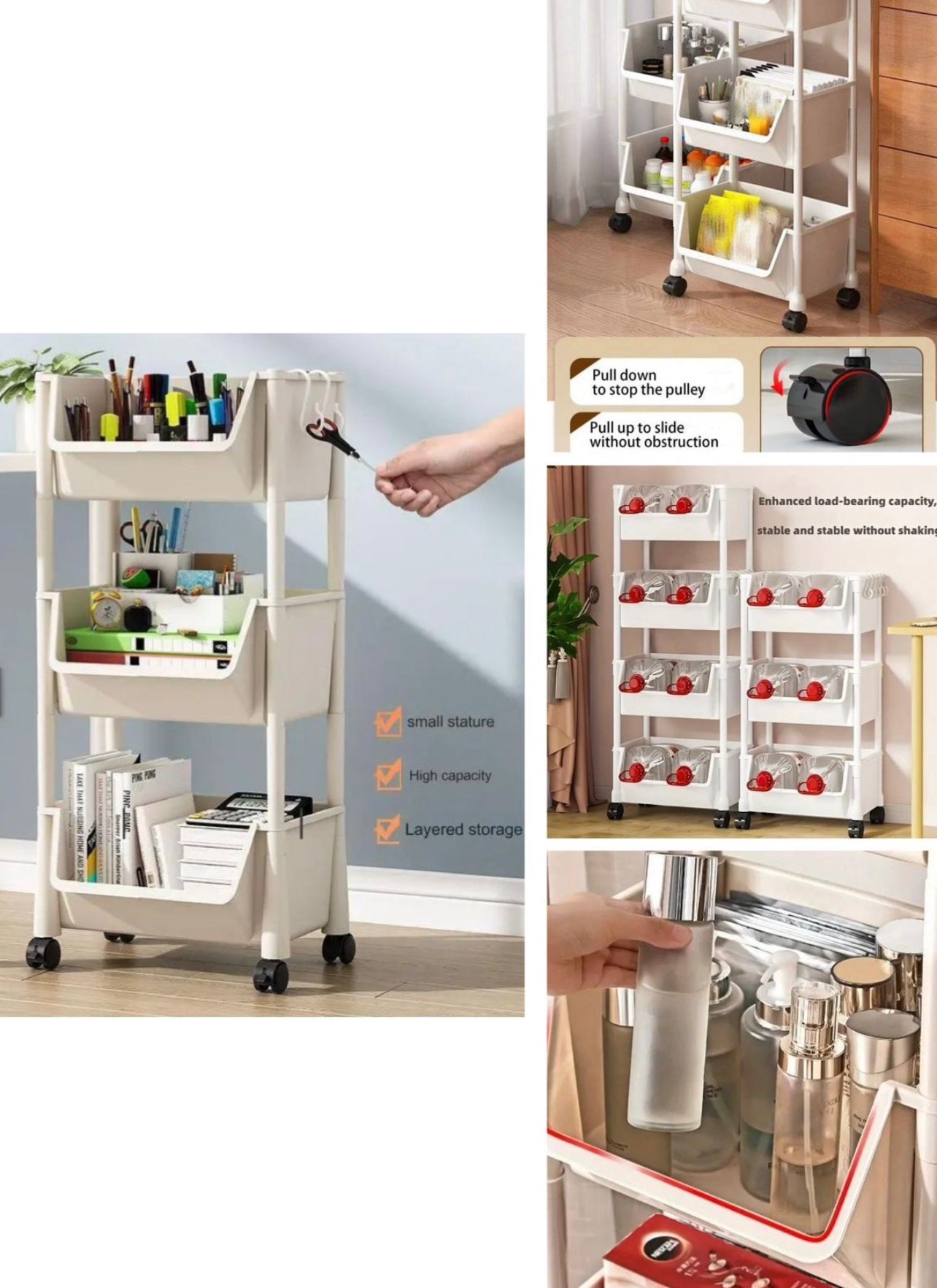 Multipurpose Rolling Cart