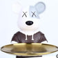 Cool Bear Figurine For Home Decorative Showpiece | Platter Statue for Home Decor