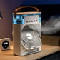 MTech Portable Air Cooler 4-In-1 Mini Mobile Conditioner Fan, Cooling Fan and Humidifier, 7 Colors LED Night Lights 3 Speeds Personal Evaporative Coolers, Conditioning Home Office - Various Options 2pc