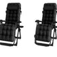 MHome Folding Reclining Deck Chair-Various Colours