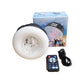 Mtech Solar Powered RGB Remote Controlled Camping Party Light With Hook