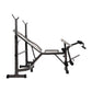 MSPORTZ Multi Station Home Gym Weight Bench Press Leg Equipment Set Fitness Exercise