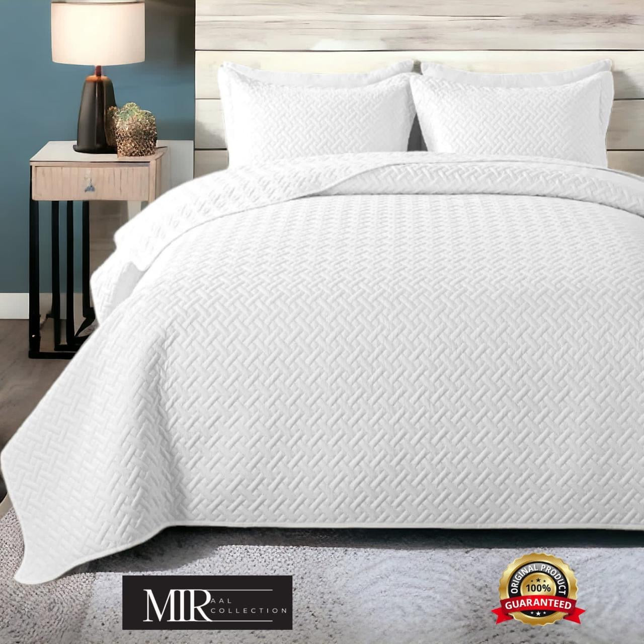 Miraal Collection Bedspread Set 5pc- Vibrant Colour Option’s