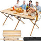 MFurn Aluminium Alloy Outdoor Egg Roll Picnic Foldable Camping Table-Various Sizes