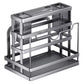 MHome Wall-Mounted Multifunctional Kitchen Knife & Pot Lid Rack