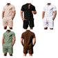 Men’s Summer 2pc Shirt/Shorts -Various Colours