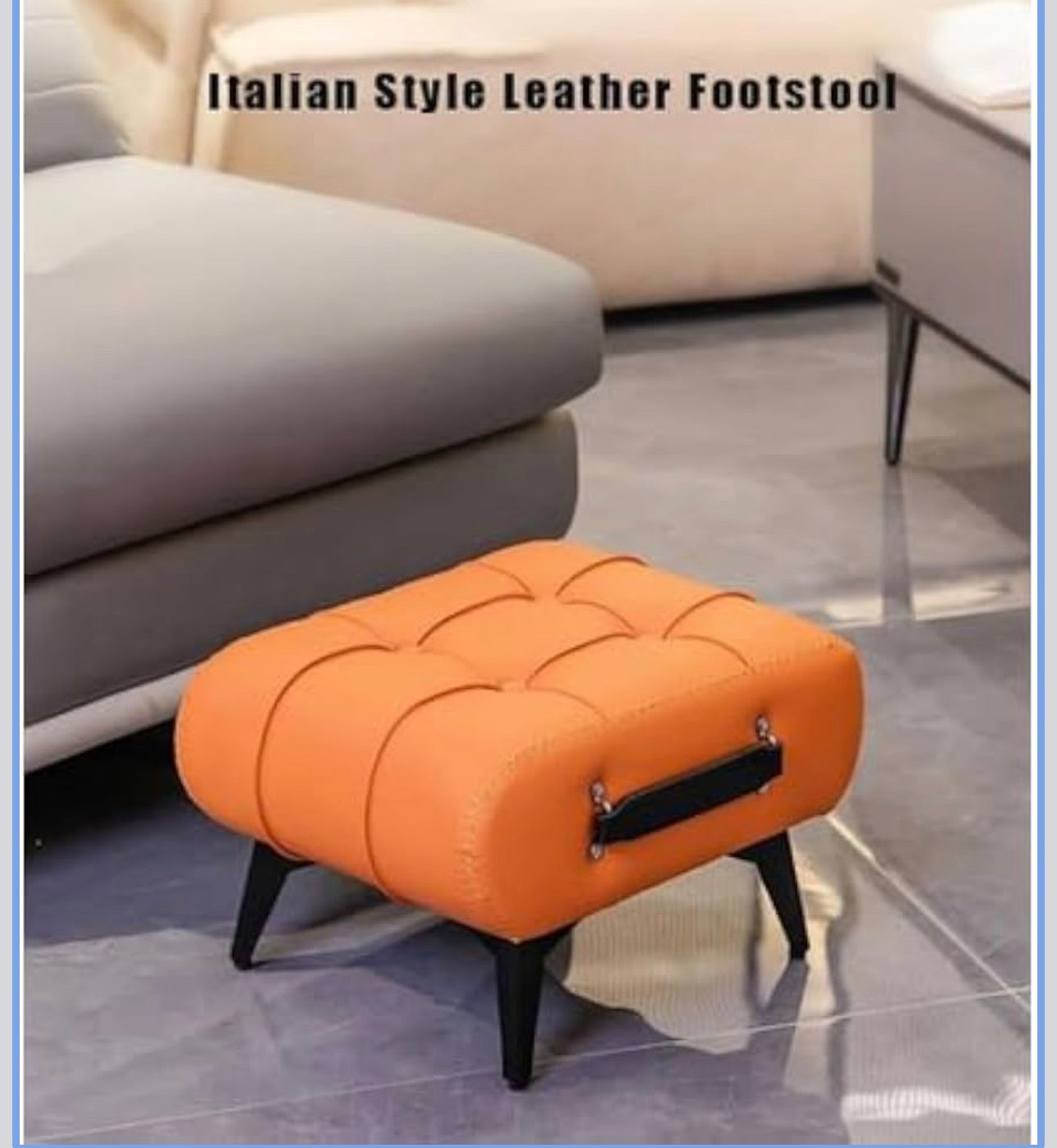 MFURN Modern Retro Footstool-Various Colours