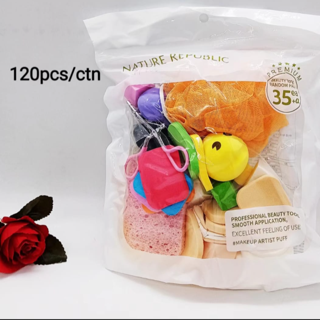 Beauty Puff Korea Cosmetic Kit 35pc