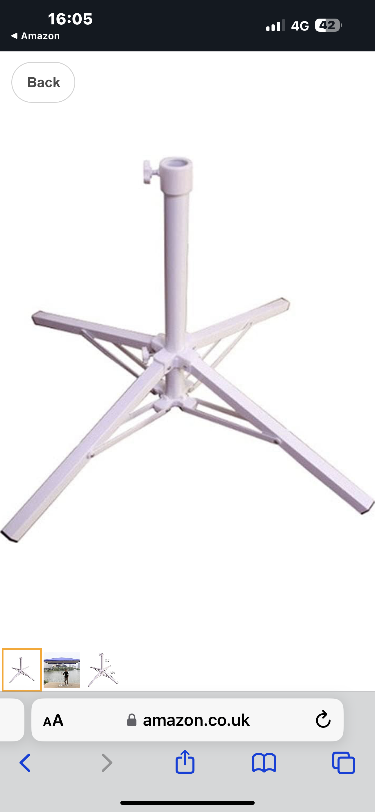 Outdoor Parasol Base,Cross Bracket Thickening Sun Umbrella Holder,Multi-Function Stall Umbrella Advertising Umbrella Base.