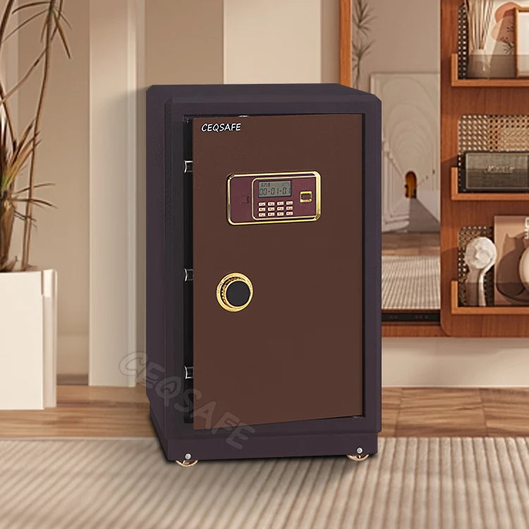 MHome H1-1200 Fire Proof Safe On Wheels With 2 Keys + Combination Lock Safe 57cmx 50 x 118cm