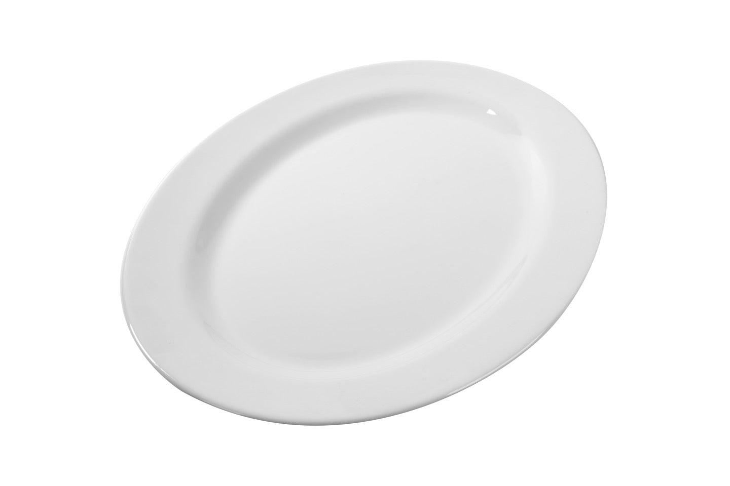 Porcelain Ceramic Round Dinner Plate Set 6pc