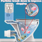 Automatic Toilet Bowl Cleaner Tablets – 12pcs Quick Stain & Odor Remover