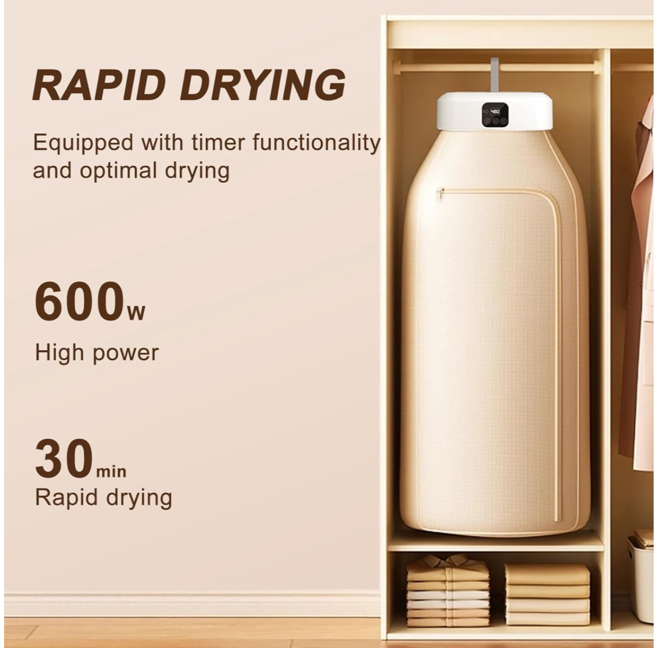 Portable Clothes Dryer, Mini Dryer Machine
