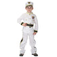 Boys Navy Admiral Halloween Cosplay Costume Police Uniform Role Play Dress up- Size 3/4yrs
