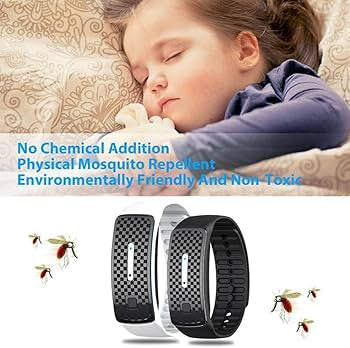 Ultrasonic Anti Mosquito Insect Pest Bug Repellent Repeller Bracelet Watch Wrist