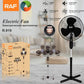 Raf 16 Inch Oscillating Pedestal Fan Adjustable Height 3 Speed-Various Colours