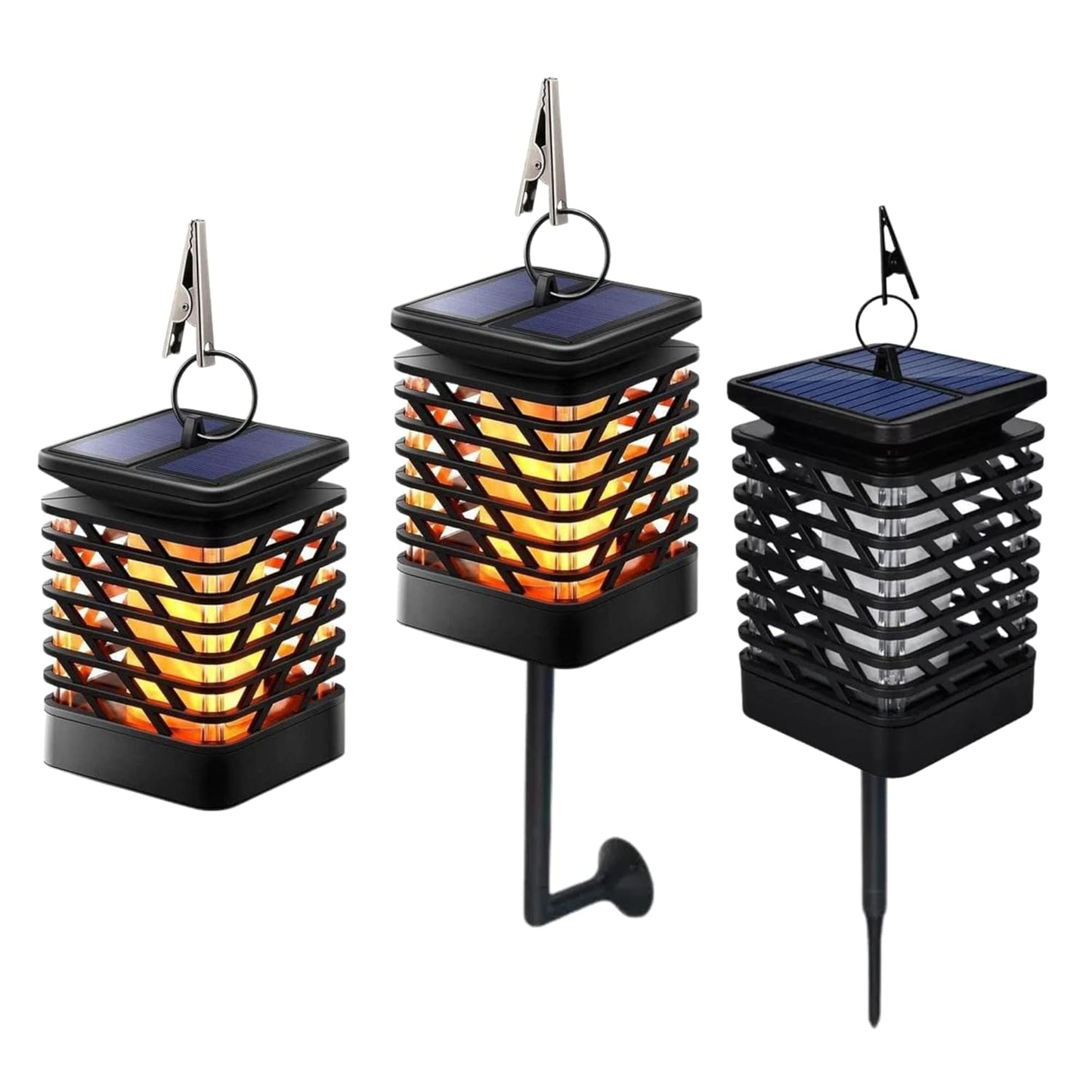 ARBES
Solar Torch Lights,Solar Lanterns Lights IP65 Waterproof Dancing Flickering Flame Solar Lights Landscape Decoration Lighting Dusk to Dawn Security Solar Flame,for Garden Patio Pathway 2pc Pack