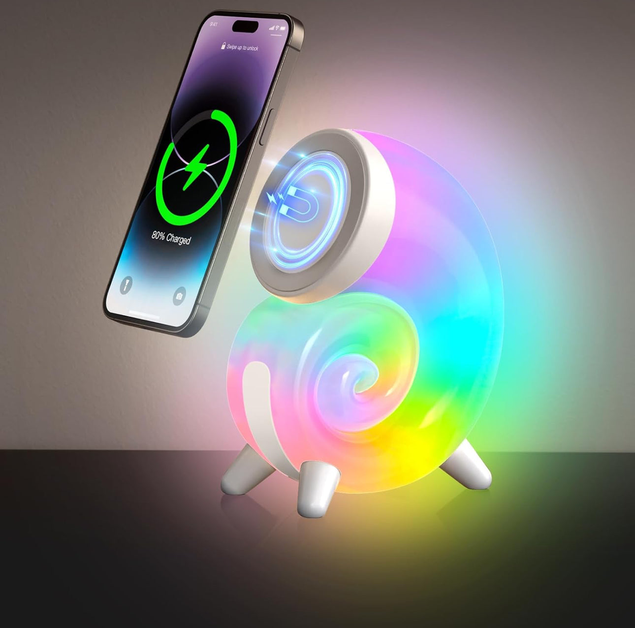 Conch Wireless Charger LED