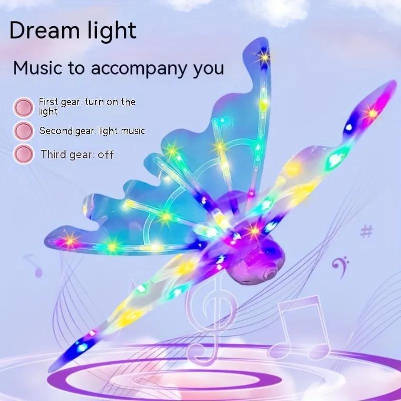 Glowing Elf Electric Butterfly Wings Angel Wings Girl Princess Toy