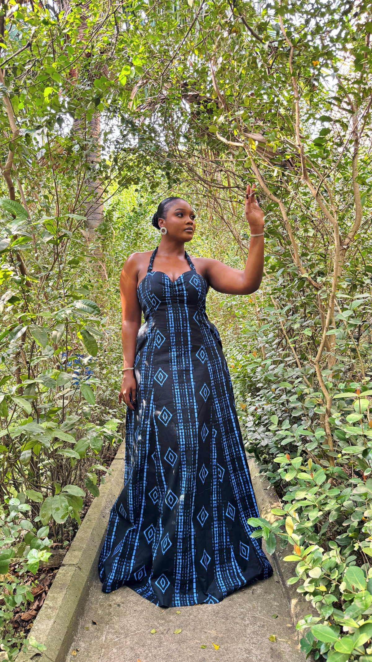 Ladies African Inspired Maxi Dress-Various Options